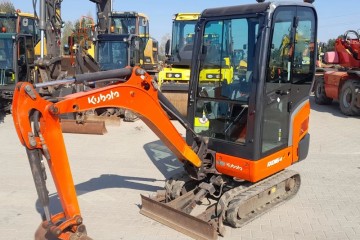 Minikoparka Kubota KX 016-4, 2016 rok, 1546 mth